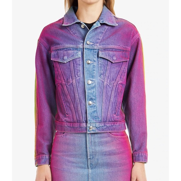 Jordache designer oversized denim jacket - Picture 3 of 5